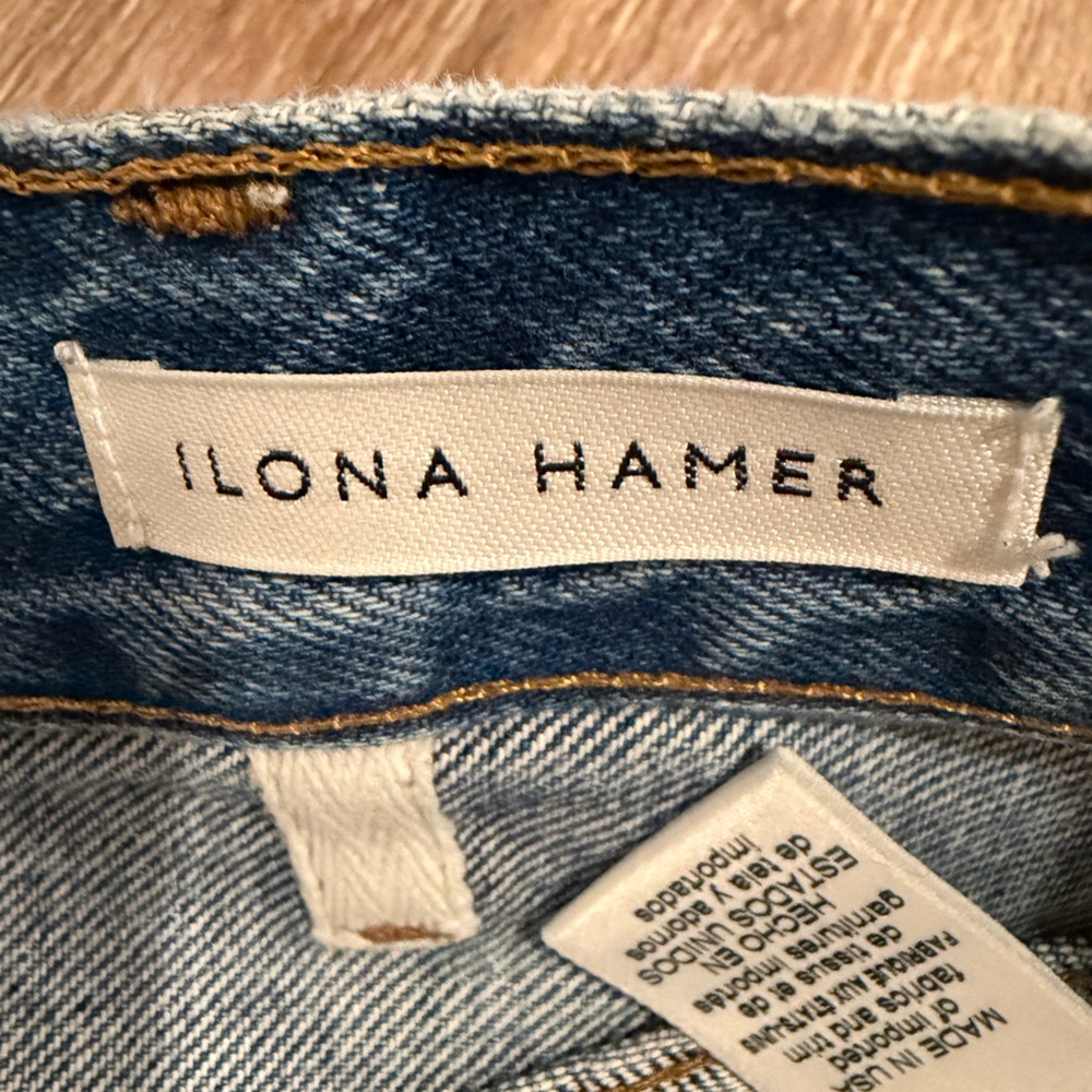 Frame Ilona Hamer High Rise Straight Jeans size 30 x 30 - Picture 5 of 9